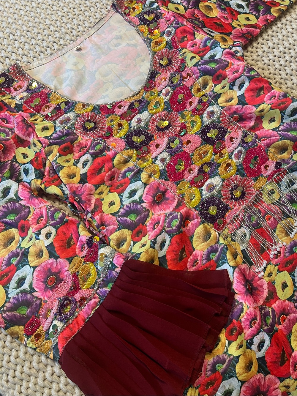 Dubai Makhawer Dress